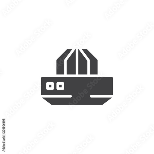 Lemon squeezer vector icon. filled flat sign for mobile concept and web design. Juicer Squeezer simple solid icon. Symbol, logo illustration. Pixel perfect vector graphics