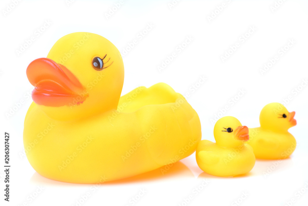 Rubber ducklings for a bathtub Rubber ducklings for a bathtub