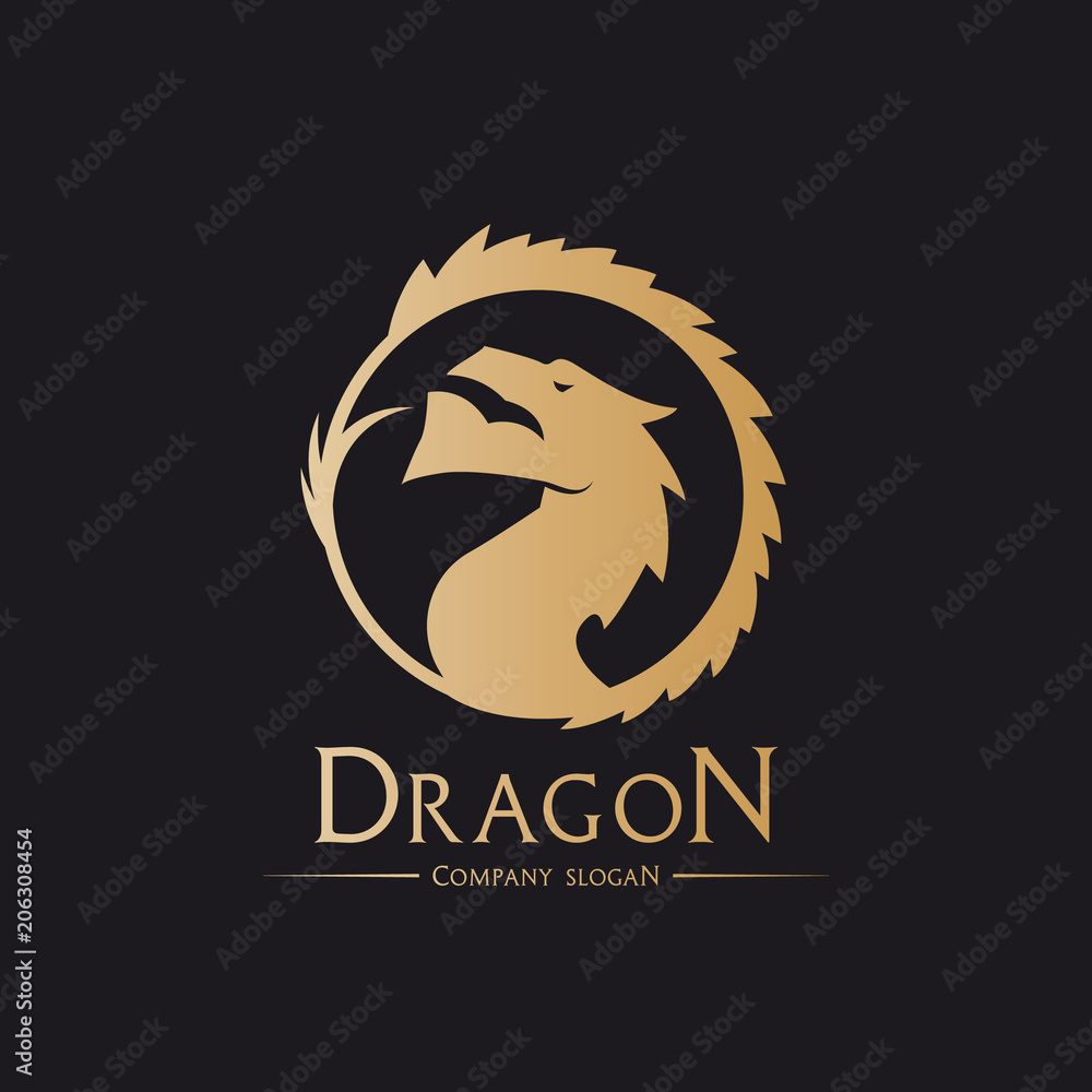Dragon Logo Template Dragon Logo Template