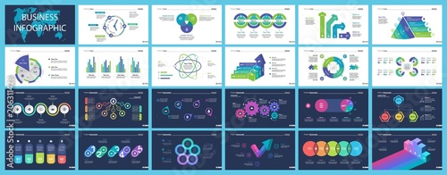 Creative business presentation slide for management concept