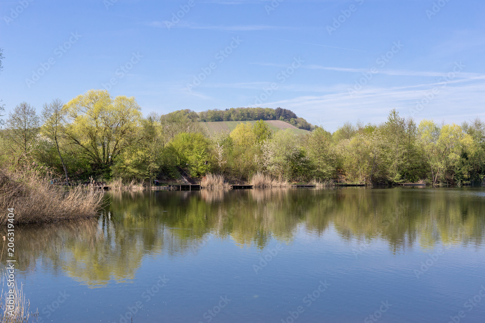 quarry lake  in Remerschen