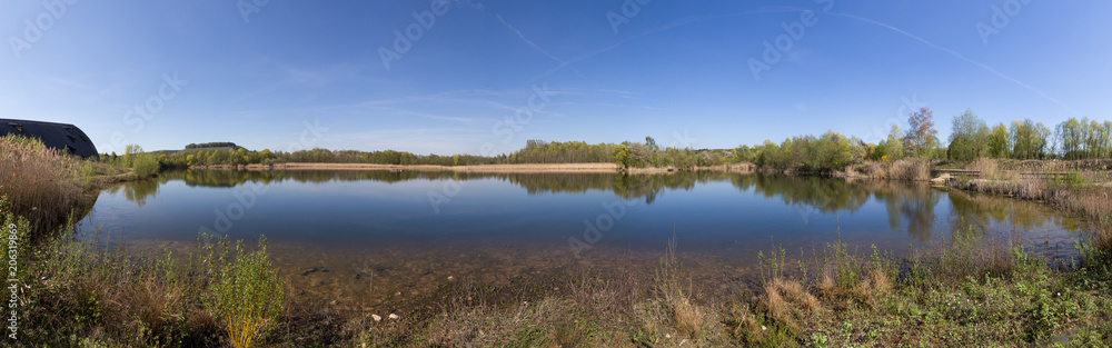 quarry lake  in Remerschen