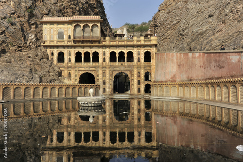 Tempel, Galta-Schlucht, Jaipur, Rajasthan, Indien, Asien