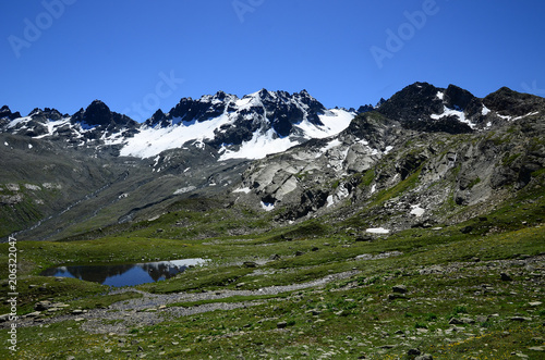 Bieltal im Silvrettagebiet, Montafon, Oesterreich