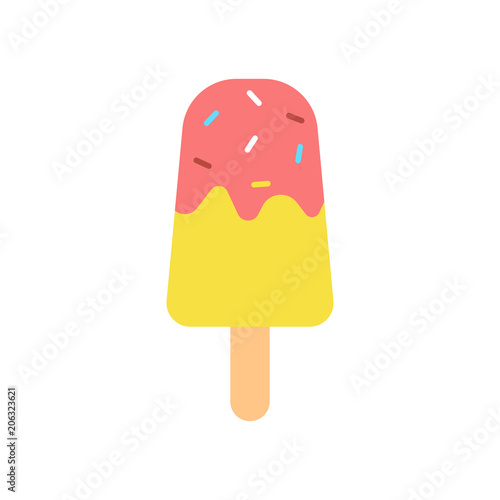 ice cream icon isolated vector