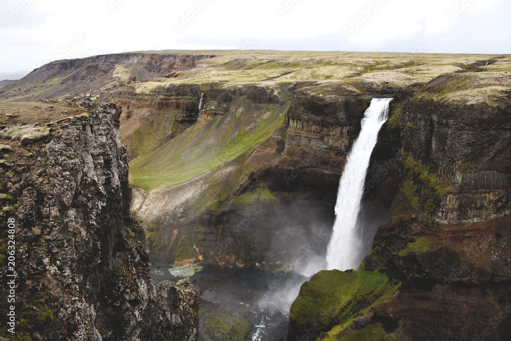 Háifoss, South Iceland Háifoss, South Iceland