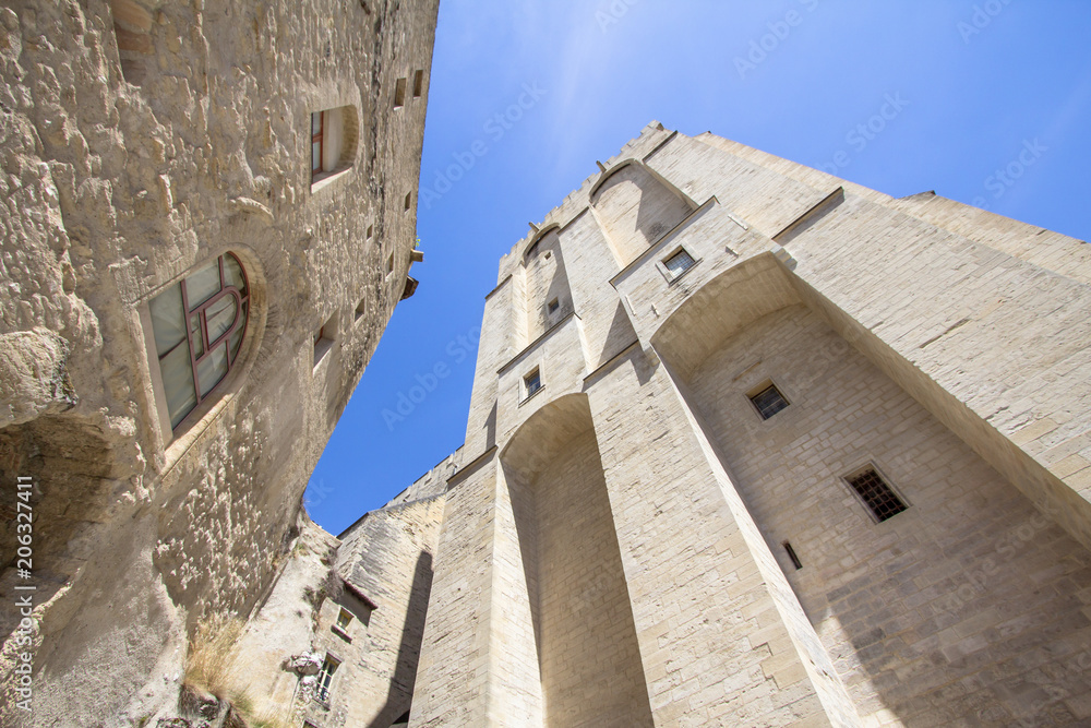 Popes Palace in Avignon, France