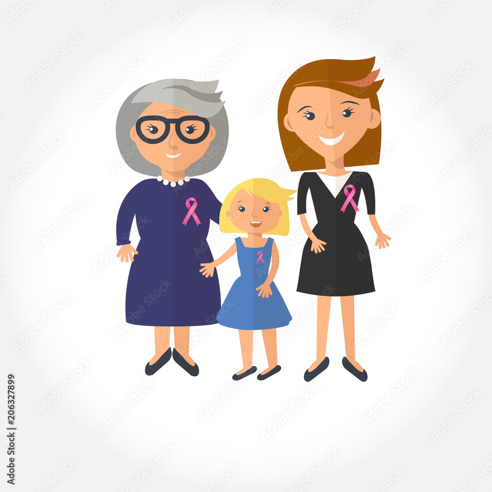 three ages of women from child to senior three ages of women from child to senior
