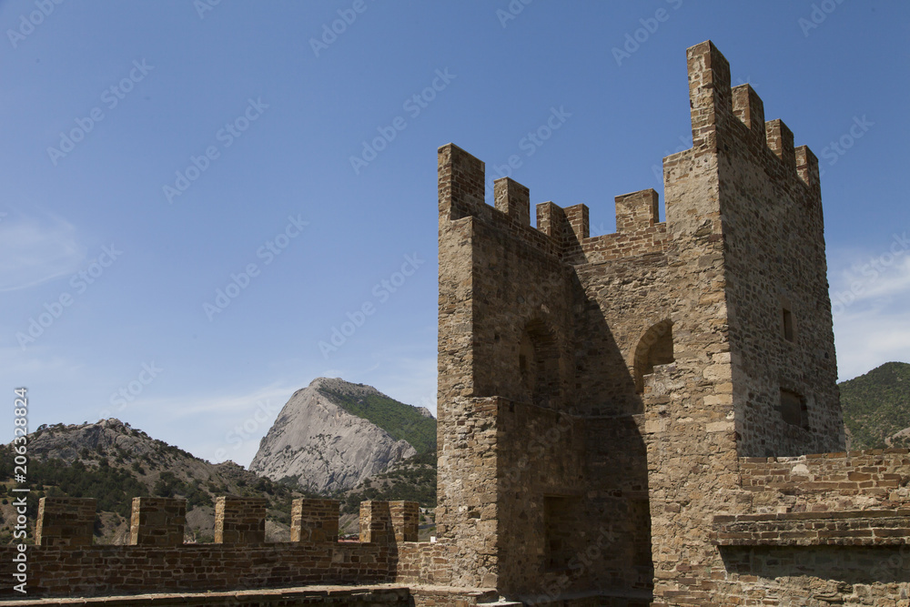 Ancient medieval fortress