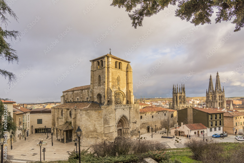 Vista de Burgos desde el Castillo