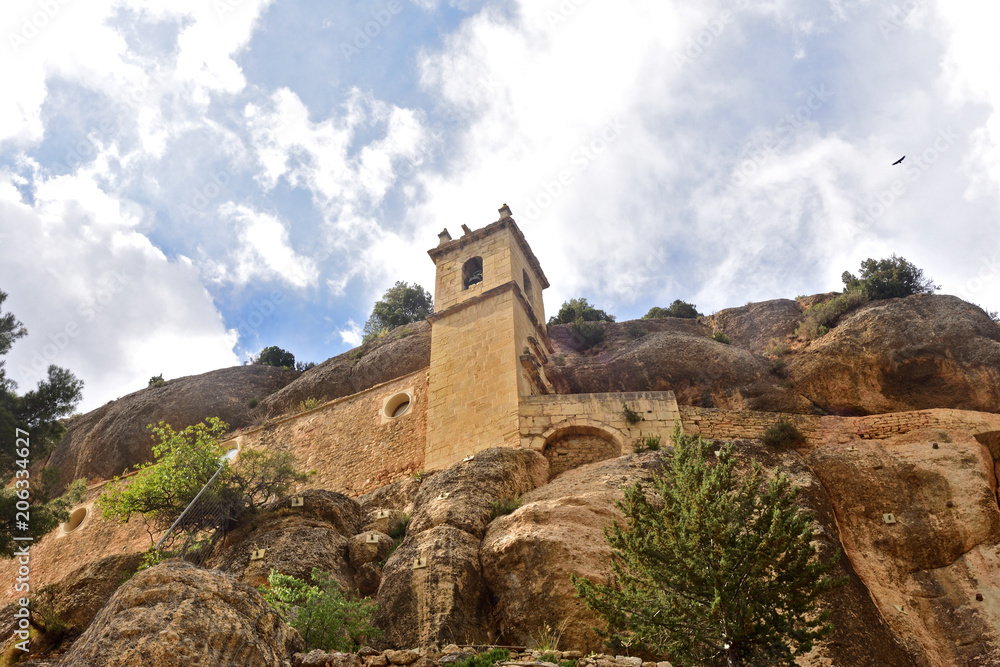 Church of the Virgen de la Balma, Zorita del Maestrazgo, Castellon province, Spain