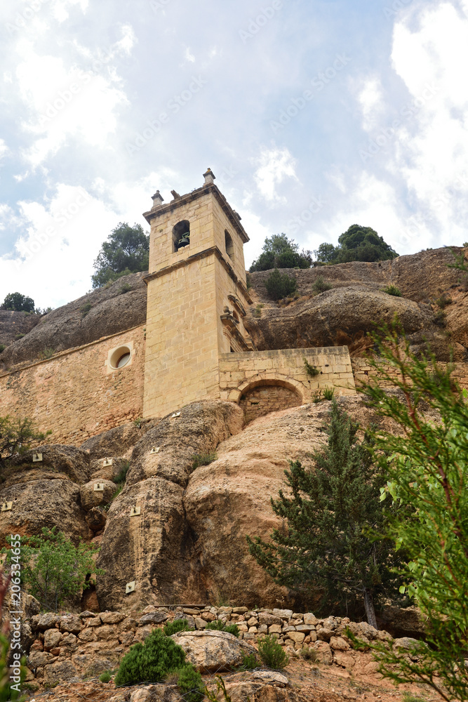 Church of the Virgen de la Balma, Zorita del Maestrazgo, Castellon province, Spain