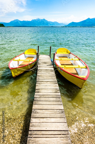 old row boats photo