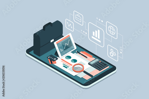 Business and financial management app
