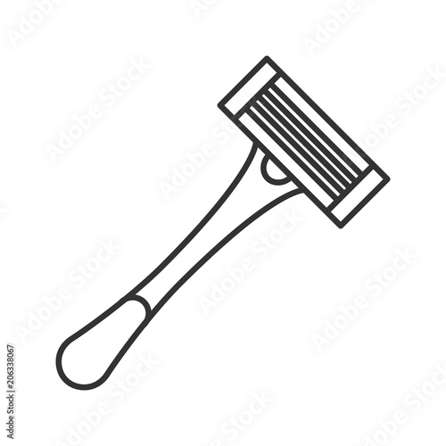 Razor linear icon