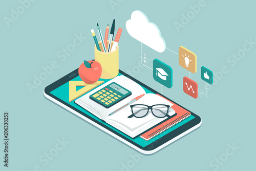E-learning online app