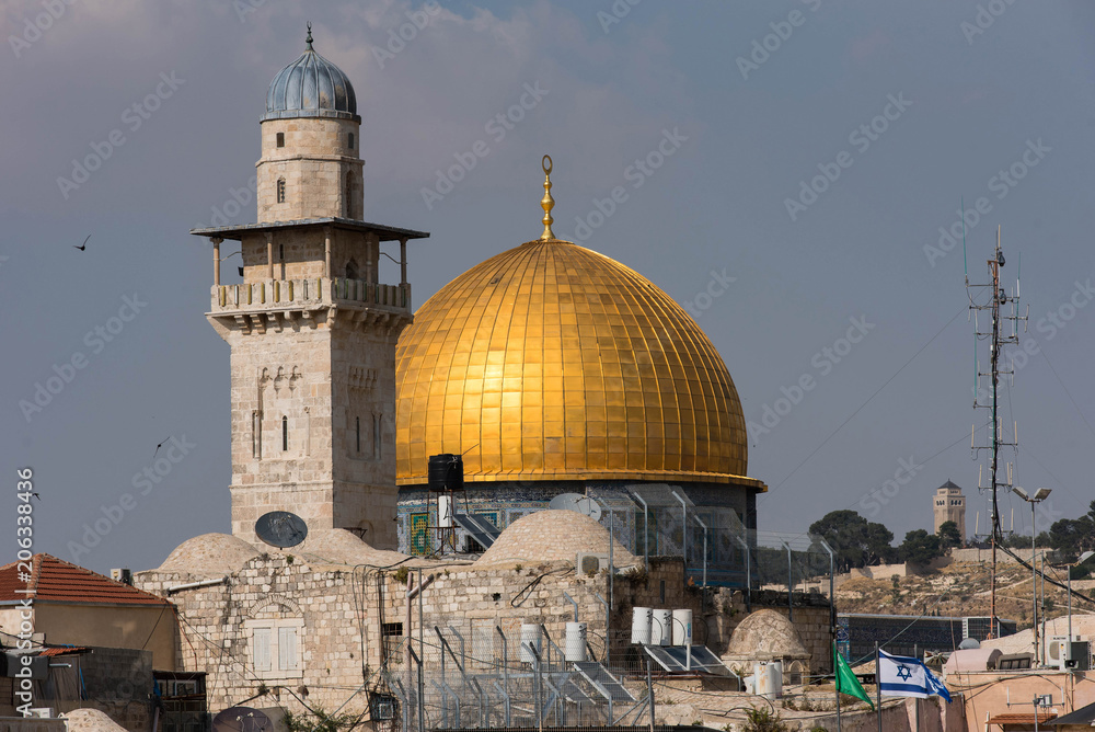 Dome of the Rock and Al Aqsa mosque, Jerusalem