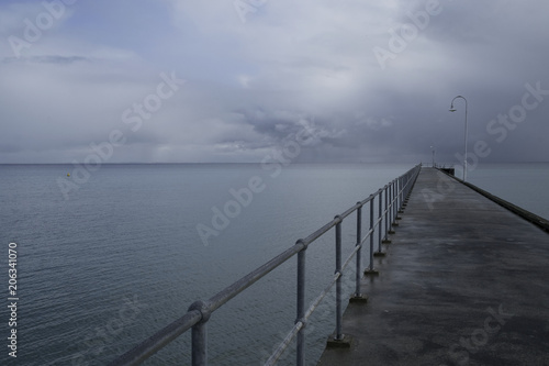 pier and clouds © Alan