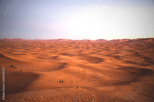 Morning in the Sahara Desert  Morocco