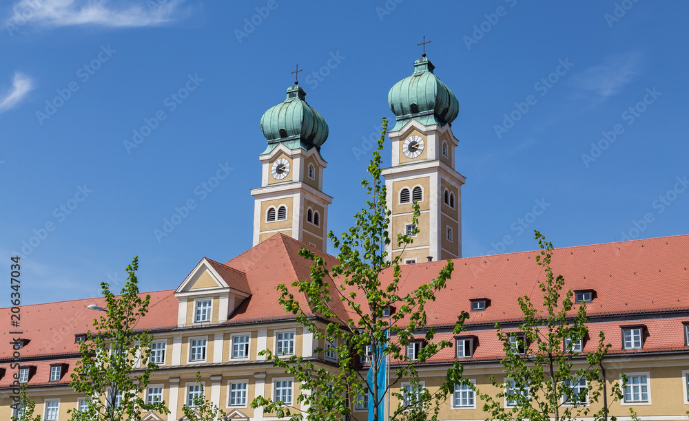 Obraz premium Haus Sankt Josef in München Bayern Deutschland