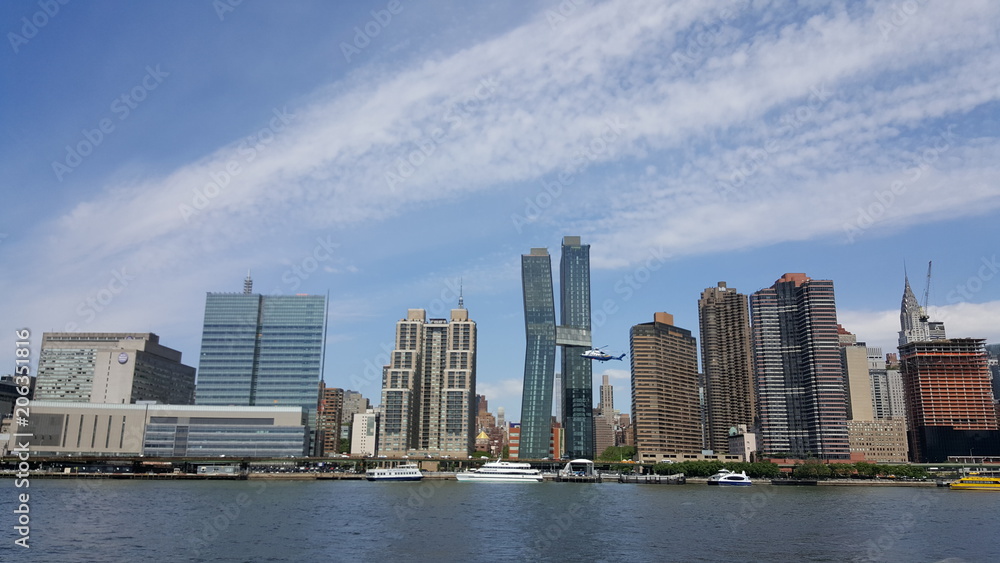 New York City Skyline Architecture