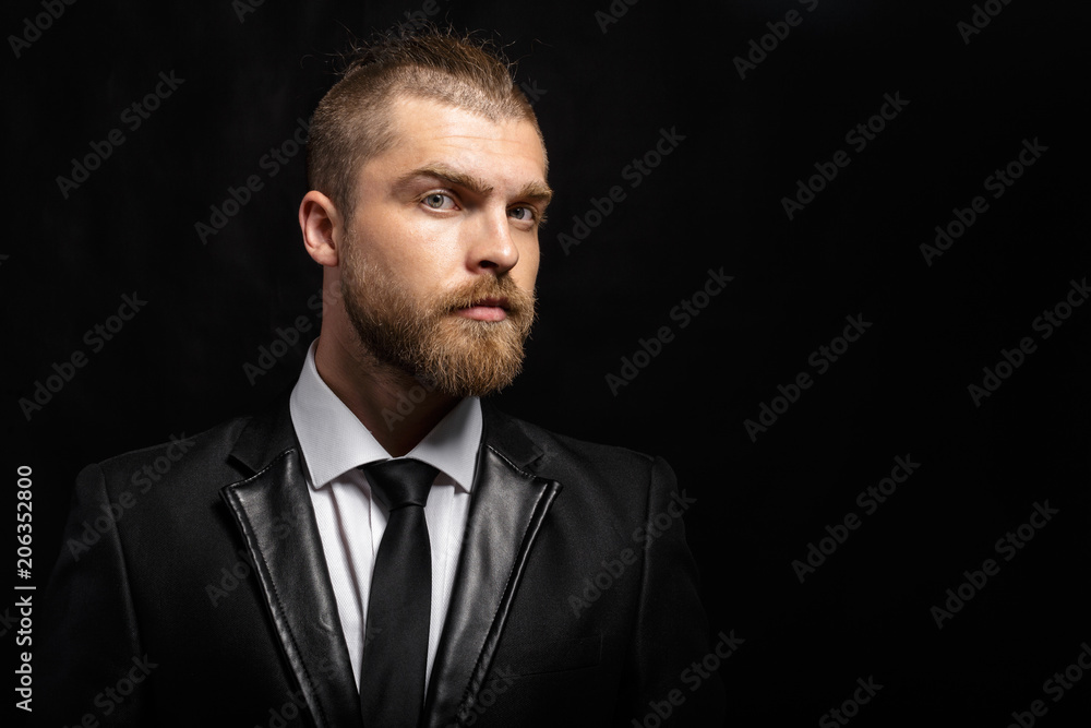 Portrait of handsome stylish man Portrait of handsome stylish man