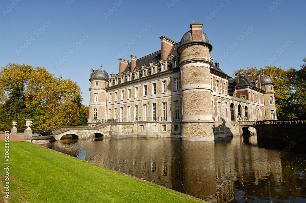 Beloeil chateau Wallonie Belgique parc