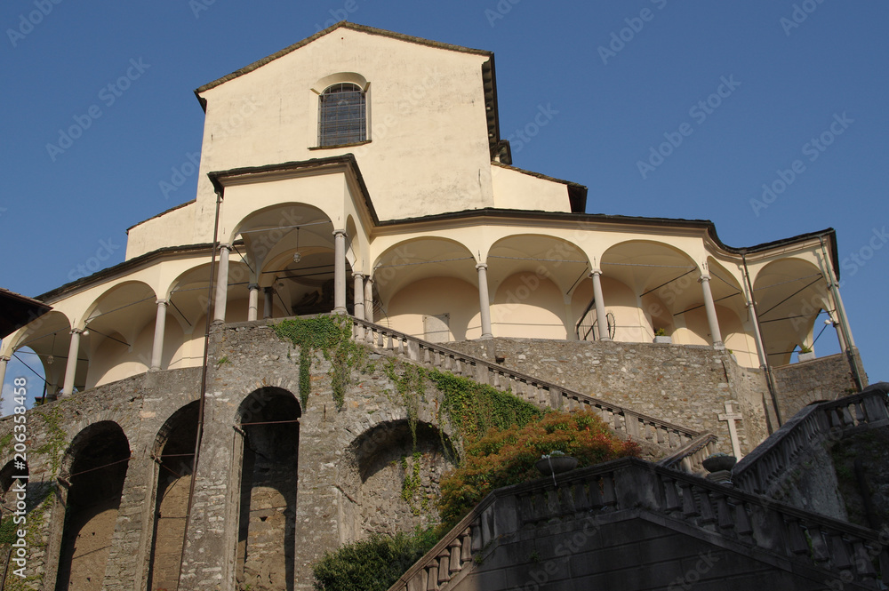 Collegiata di San Gaudenzio church in Varallo Sesia, Italy