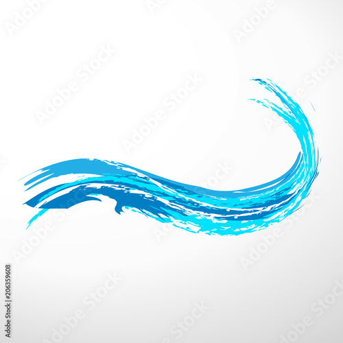 Abstrakte Welle - Logo