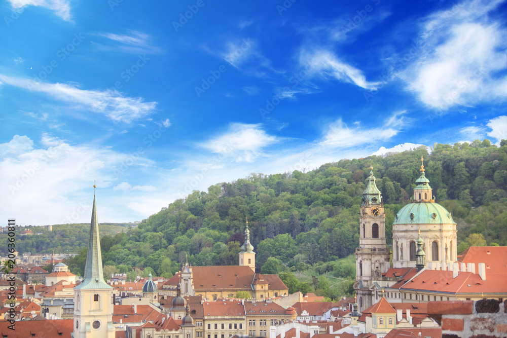 custom made wallpaper toronto digitalBeautiful view of Hradcany, Prague's historic district, Czech Republic