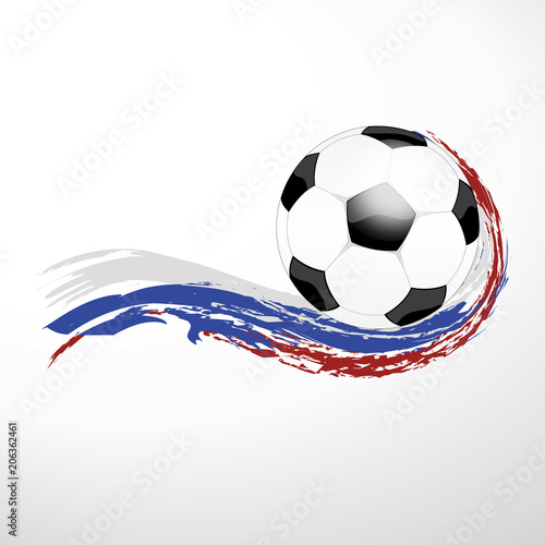 Fussball Welle Russland