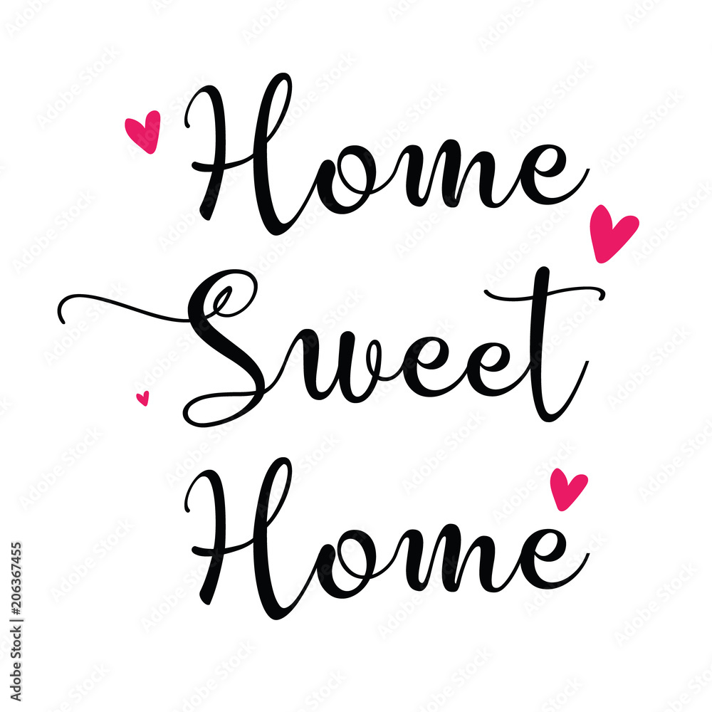 Home Sweet Home Print, Home Sweet Home Printable, Quote Prints