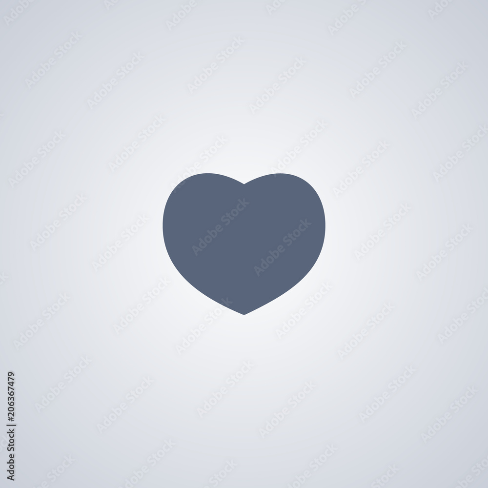 Love, heart , vector best flat icon