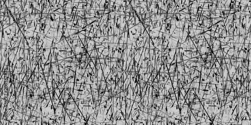 Vector seamless abstract grunge background, gray and black color. Seamless pattern. Grunge texture, abstract, scratched, dirty, stained, rubbed surface. Vector EPS 10.