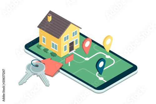 Real estate mobile app