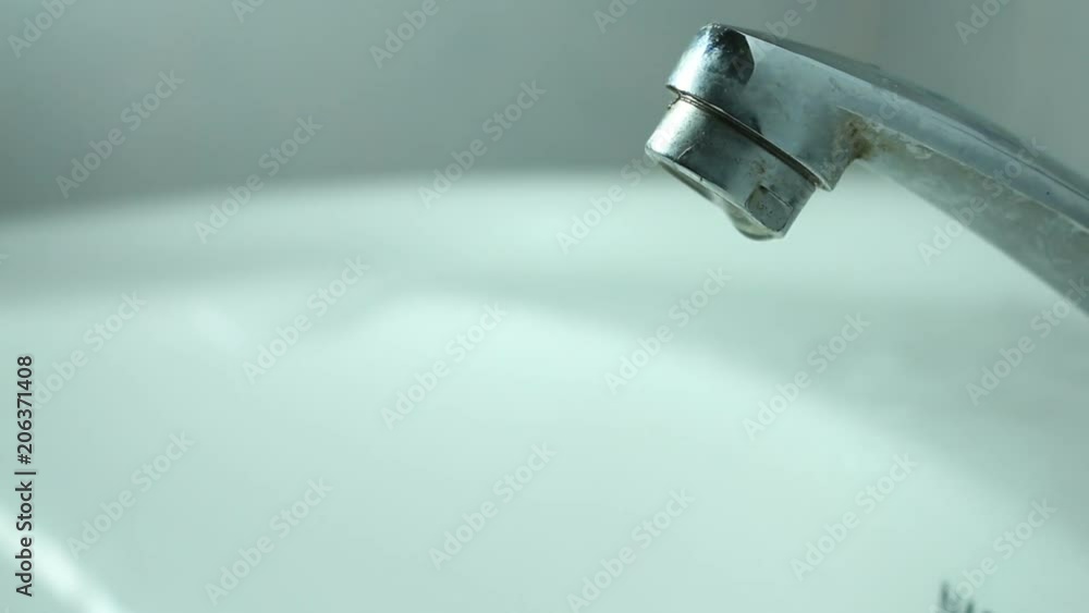 Dripping from faucet Dripping from faucet