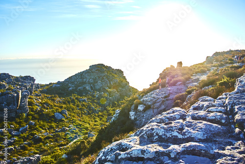 Table mountain view Cape-Town South Africa