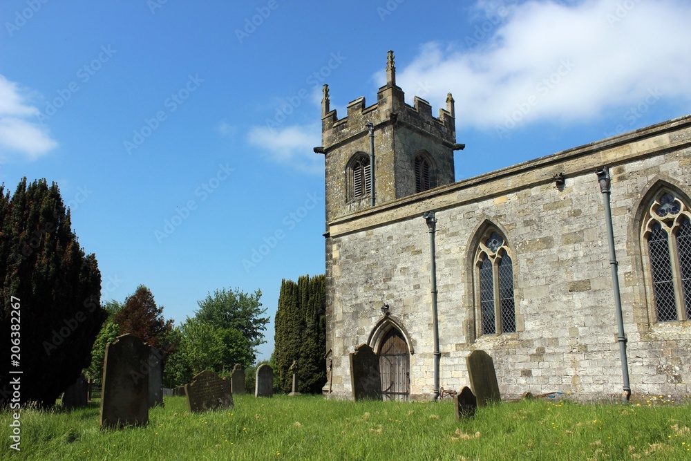 St. Andrews Church, Bugthorpe, East Riding of Yorkshire.