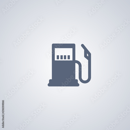 Gasoline icon, Gas station icon