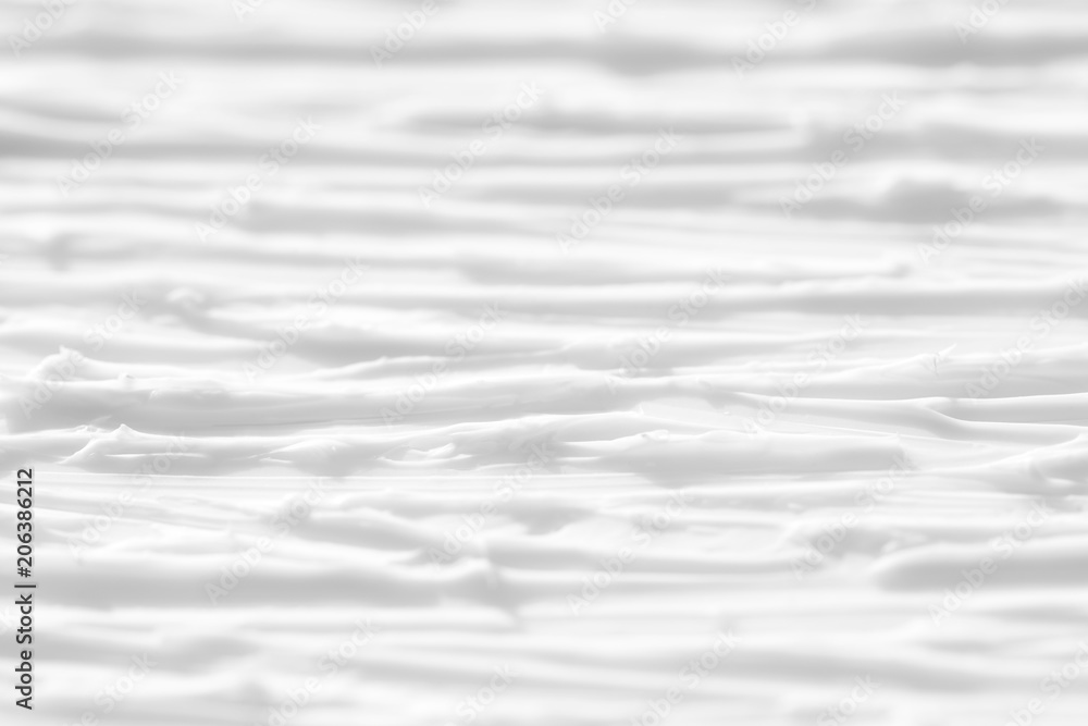 Obraz premium Texture of a paint of white color with patterns. Background with divorces for various purposes.