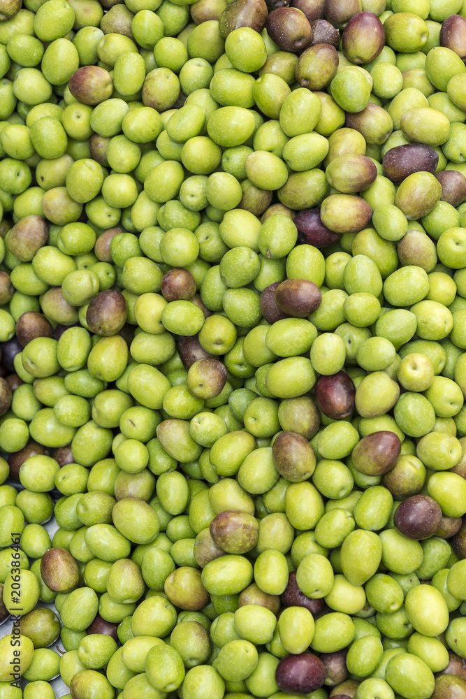 Kalamata olives found in big heapes on Greek markets Kalamata olives found in big heapes on Greek markets