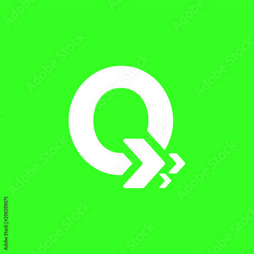 Vector Logo Letter Q