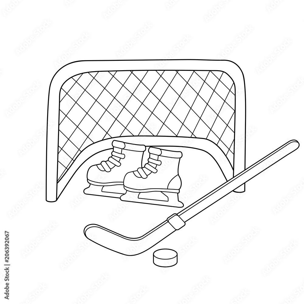 Hockey Coloring Book -  Singapore