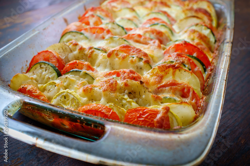 Εκτύπωση καμβά French Vegetable Tian