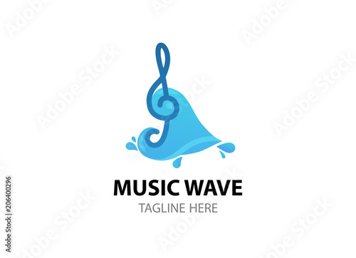 Music key on wave - creativ...
