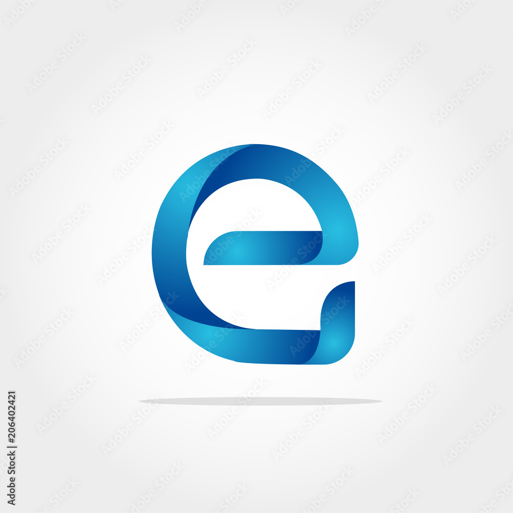 Initial Letter E Logo Design Template Initial Letter E Logo Design Template