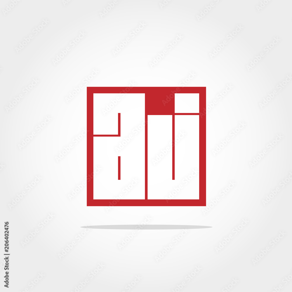 Initial Letter AJ Logo Design Template Initial Letter AJ Logo Design Template