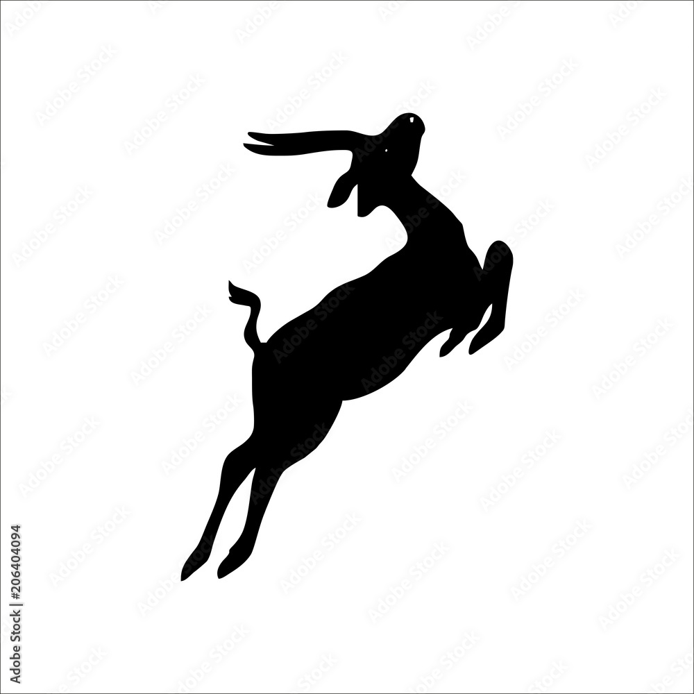 Young deer icon Young deer icon