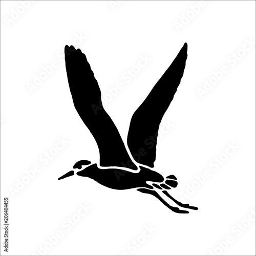 bird icon. Vector Illustration