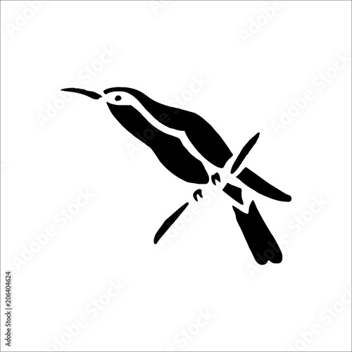 bird icon. Vector Illustration